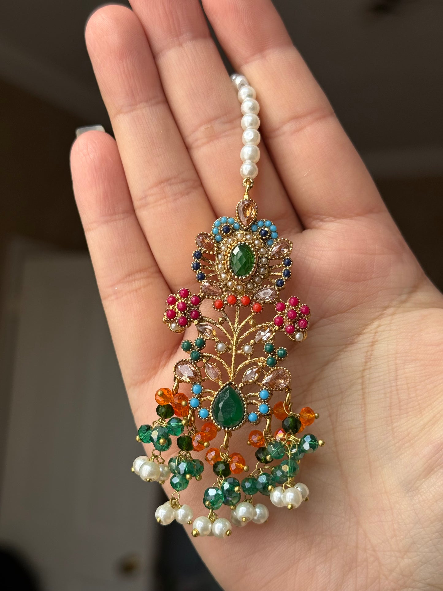 Naaz - Choker with earrings and tikka | available in 7 colours | Pakistani jewellery