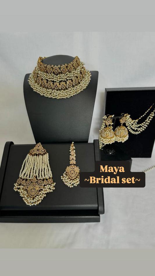 Maya - Bridal set | 2 colours available