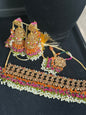 PIYA - Mehndi Bridal set | includes Choker with Jhumke & tikka