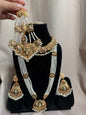 Shaheen - Mala set with necklace jhumar, earrings and tikka | available in 5 colours