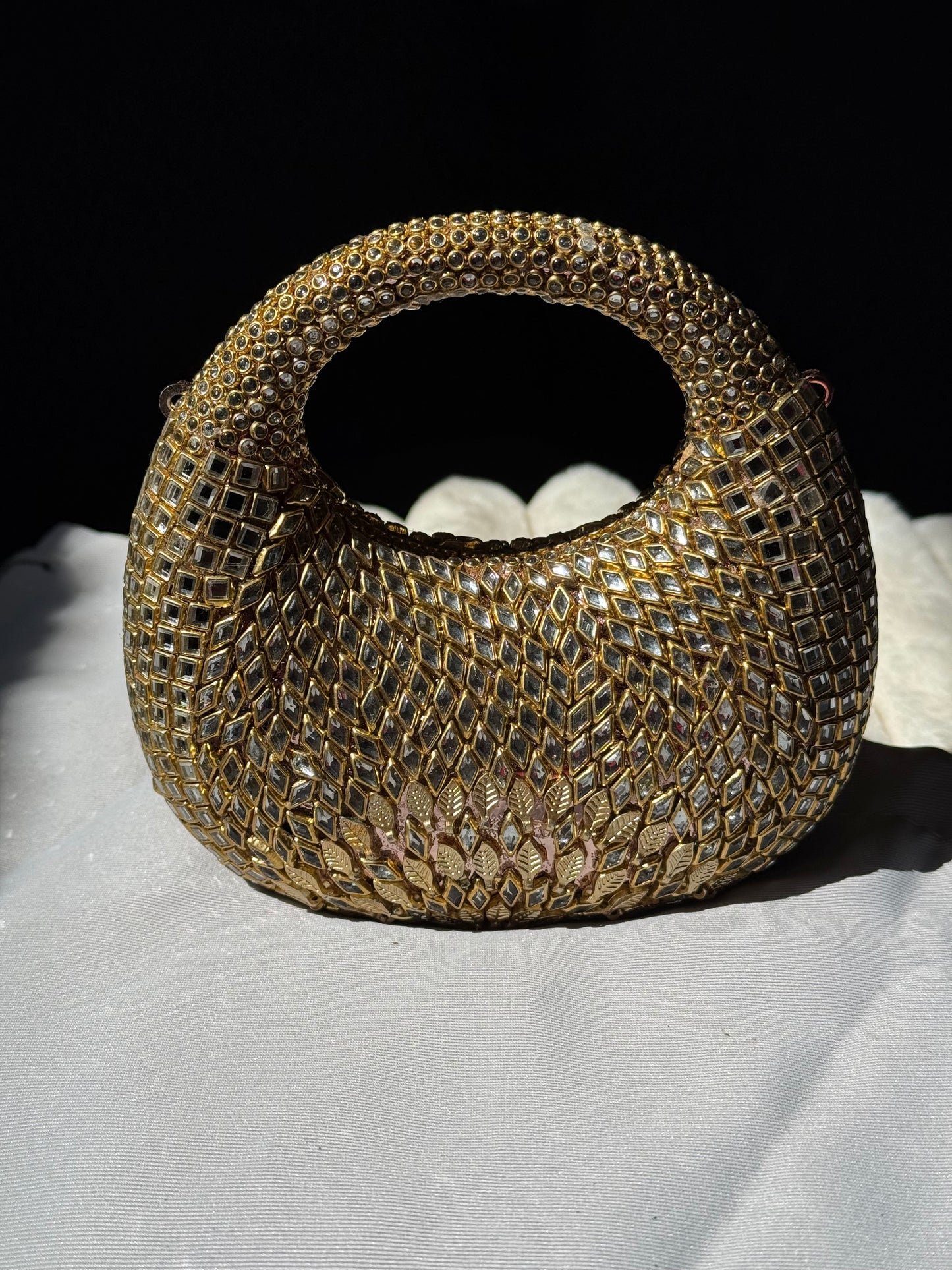 KUNDAN clutches SMALL | available in different designs & colours