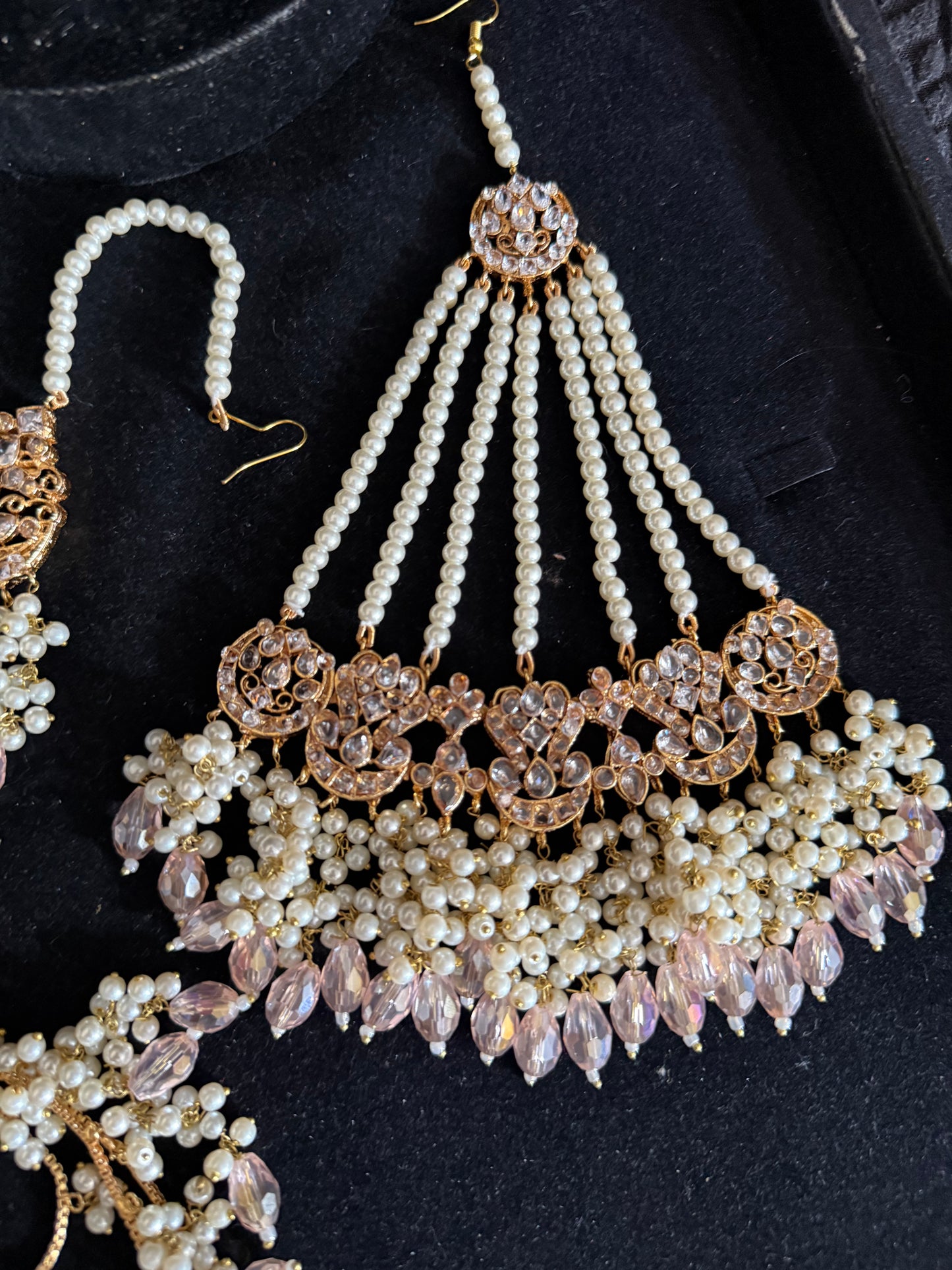 NISA - Bridal set | includes Necklace, jhumar, sahara jhumke & tikka