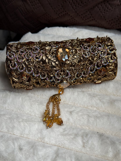 Bridal clutches with chain | available in 3 colours