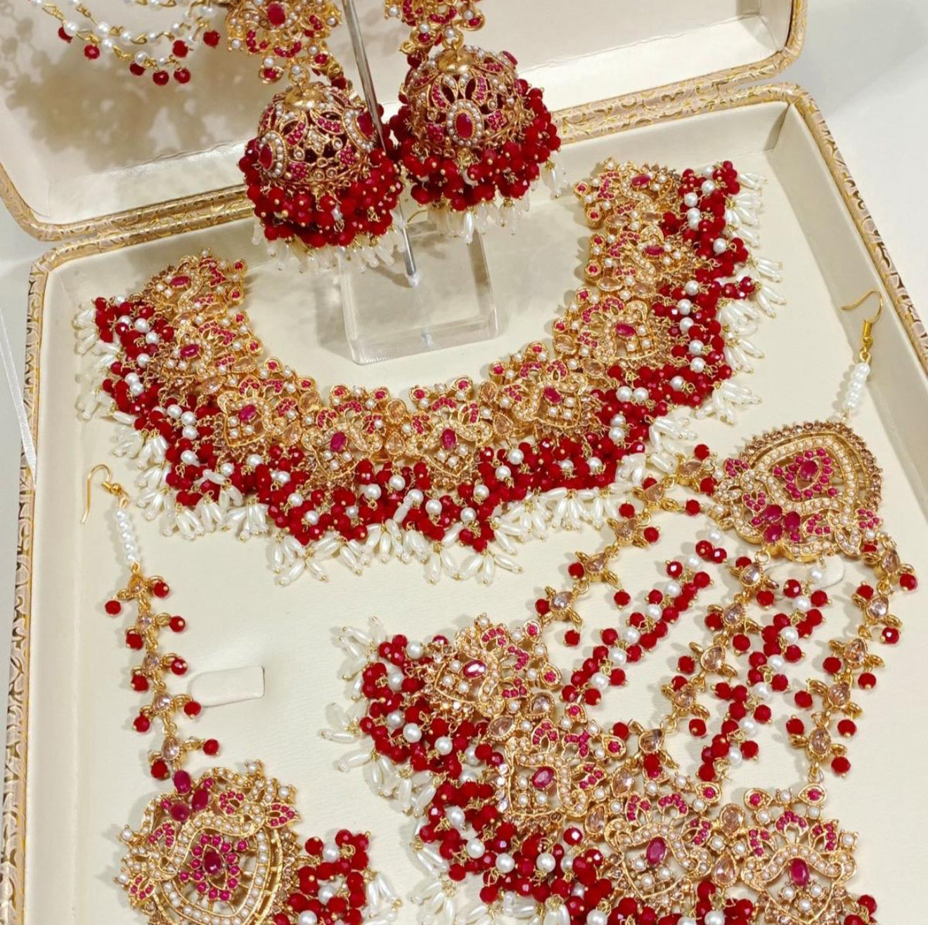 Hina - Bridal set | 3 colours available