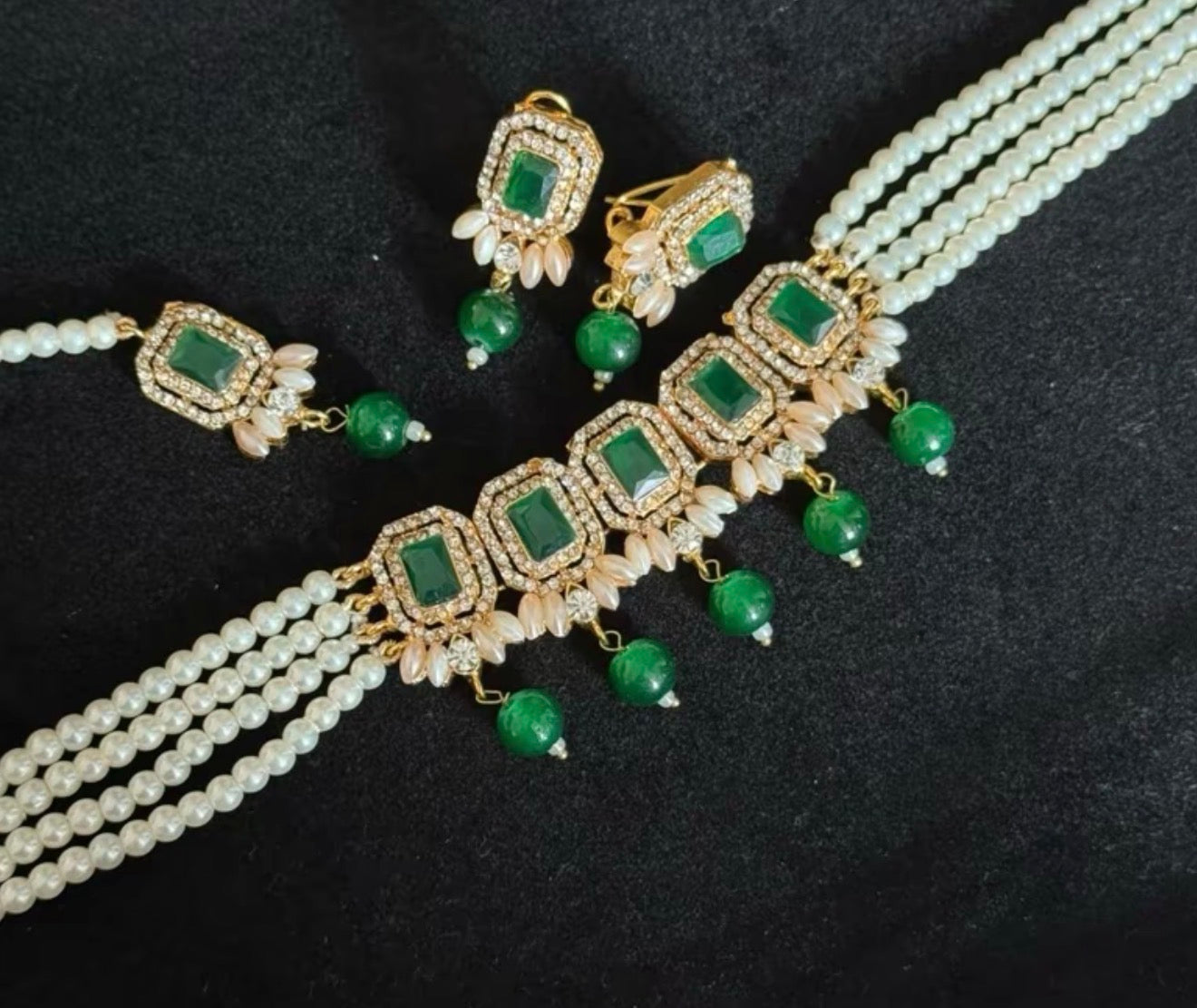 Afreen - Small choker set 11 Colours available