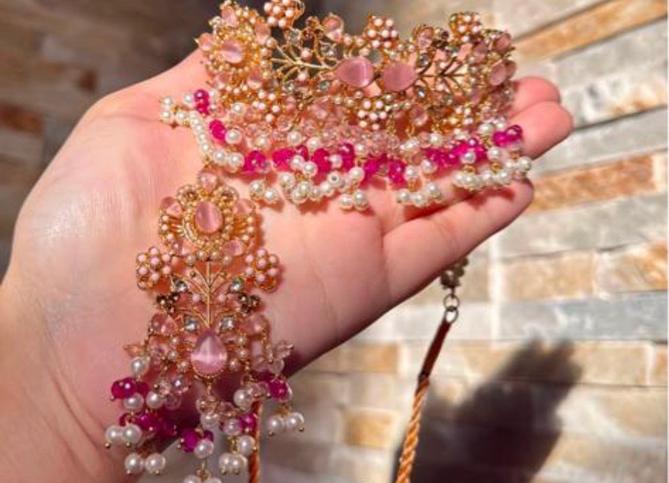 Naaz - Choker with earrings and tikka | available in 50 colours | Pakistani jewellery