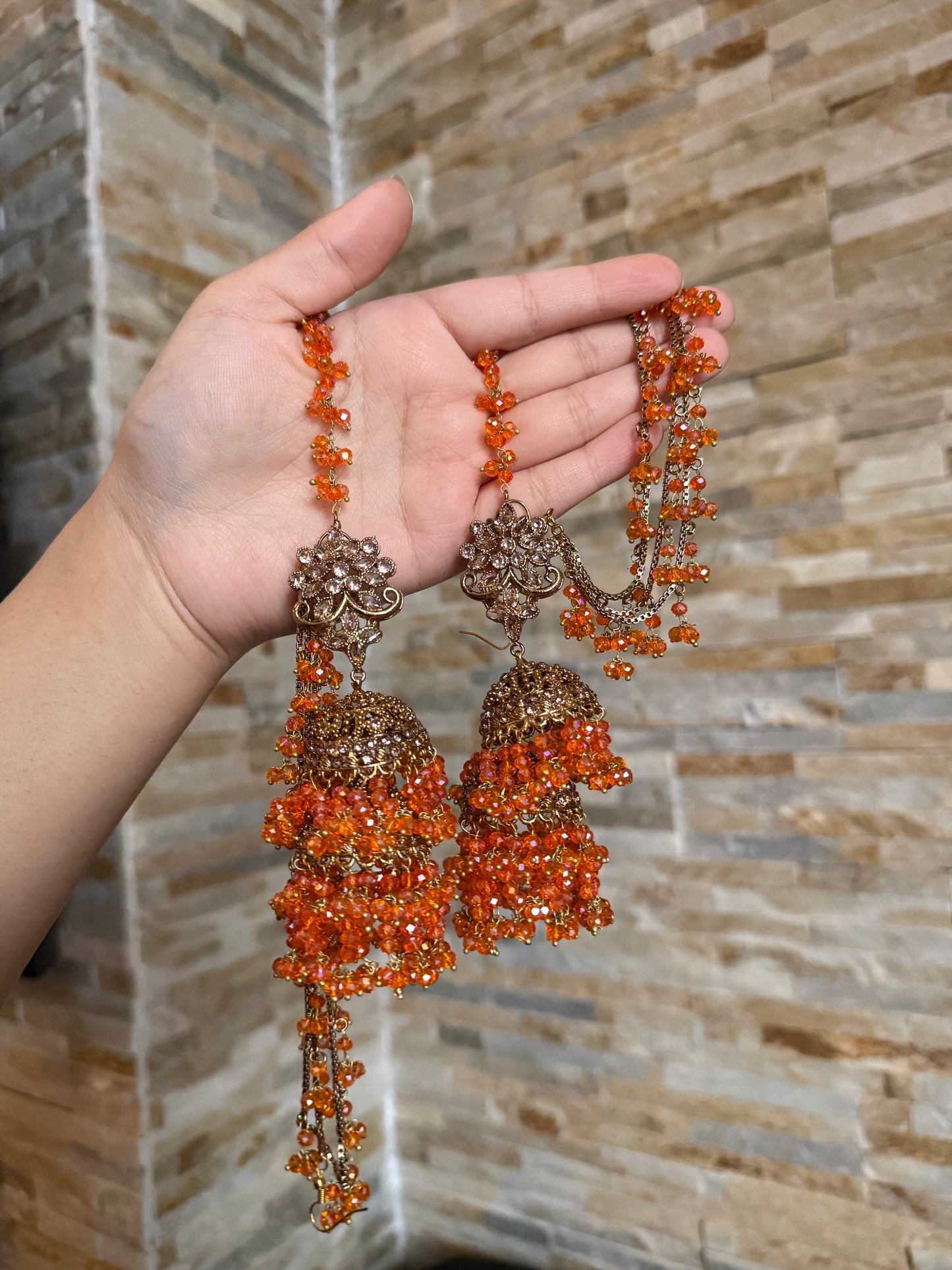 DUA - Sahara Jhumke with tikka | available in 20 colours
