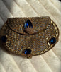 Kundan clutch bags | with chain available in 13 colours