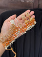 ALAYA - 30 colours available | Choker set with Jhumke and tikka