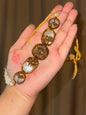 LIVIA - Turkish Choker set with earrings & Tikka | colours available