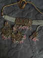 MADU - Choker with earrings & Tikka | available in 7 colours