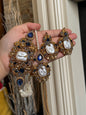 SAFA - Turkish choker set with earrings and tikka | available in 14 colours