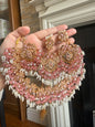 Neeti - Necklace with sahara earrings and tikka | 8 colours available