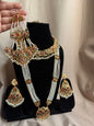 Shaheen - Mala set with necklace jhumar, earrings and tikka | available in 5 colours