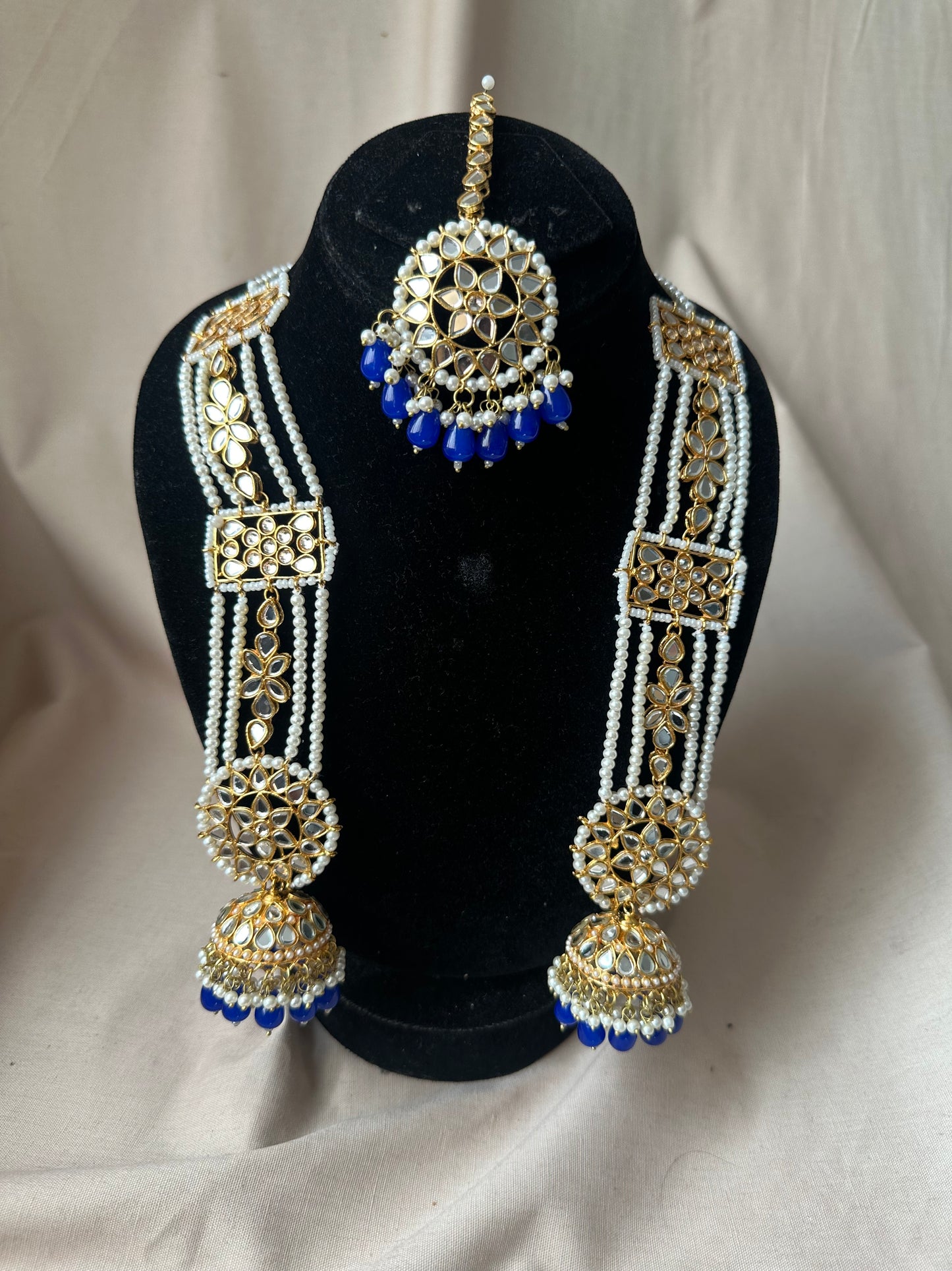 AYZA - Sahara jhumke with tikka | available in 9 colours