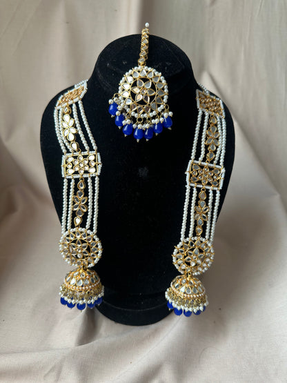 AYZA - Sahara jhumke with tikka | available in 9 colours