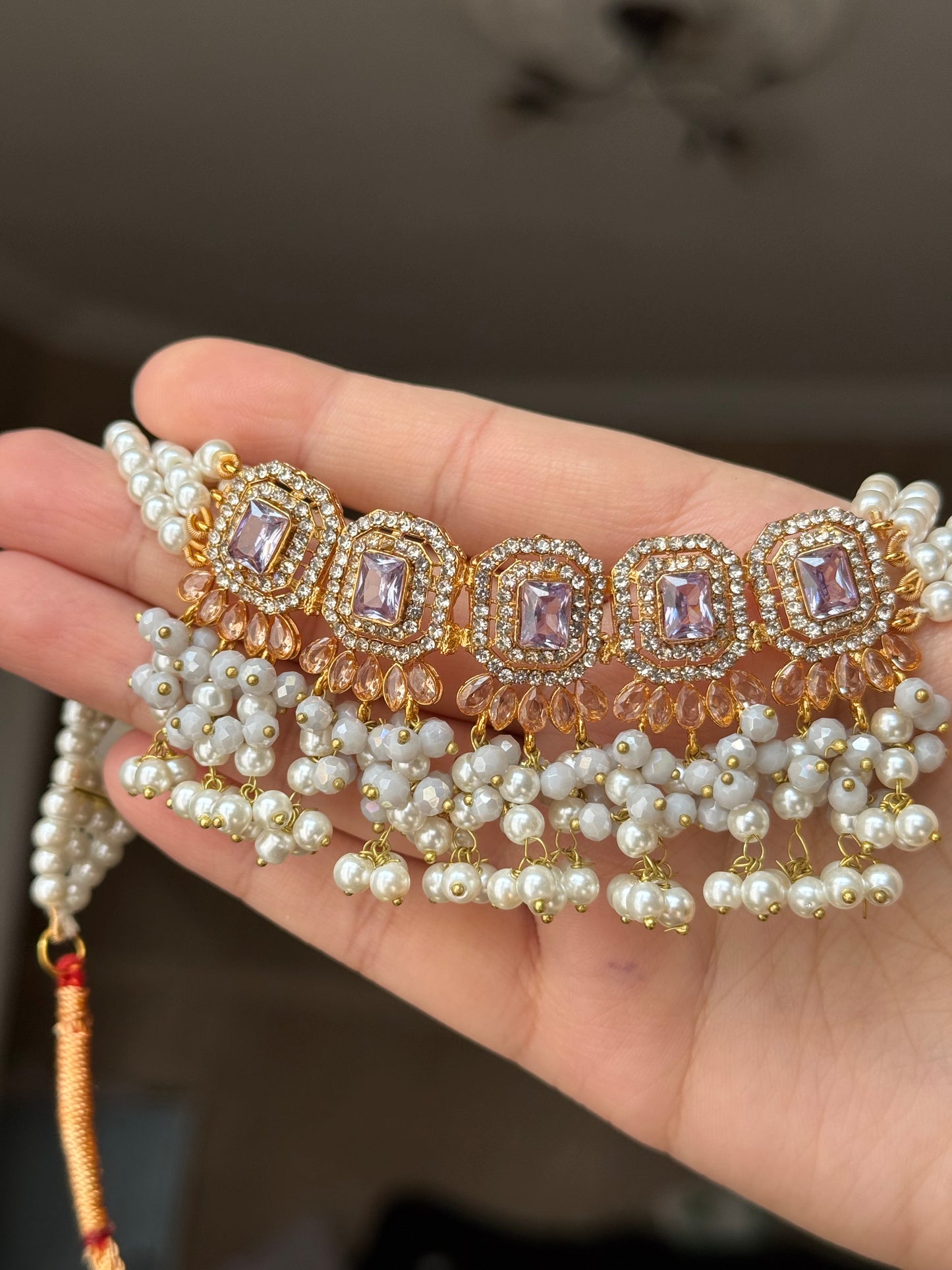Hania – Choker-Set in 15 atemberaubenden Farben!