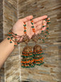 DUA - Sahara Jhumke with tikka | available in 20 colours