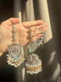Aqsa - Jhumke Tikka set 8 colours available