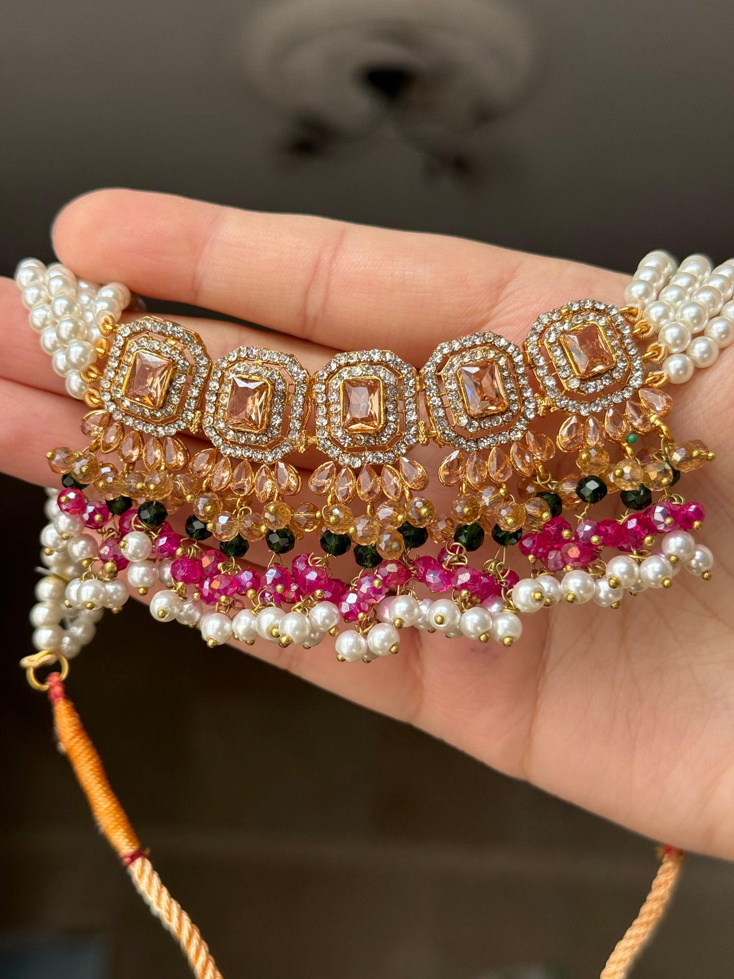 Hania – Choker-Set in 15 atemberaubenden Farben!
