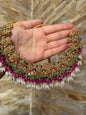 Neeti - Necklace with sahara earrings and tikka | 8 colours available