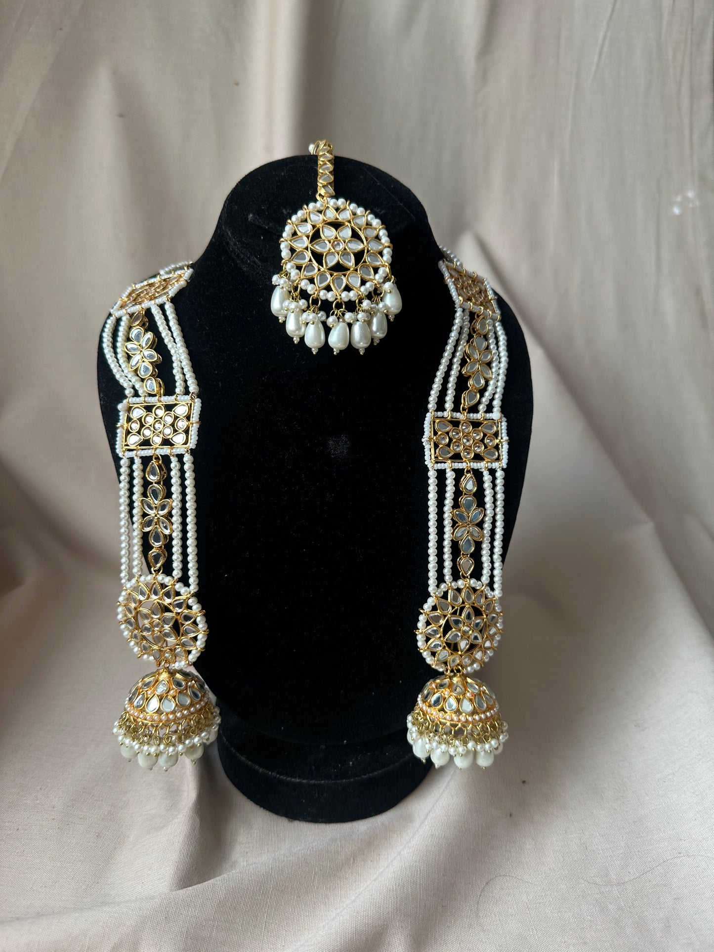 AYZA - Sahara jhumke with tikka | available in 9 colours