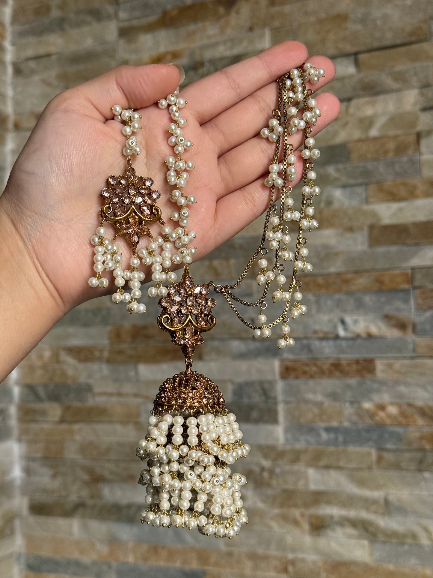 DUA - Sahara Jhumke with tikka | available in 20 colours