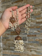 DUA - Sahara Jhumke with tikka | available in 20 colours