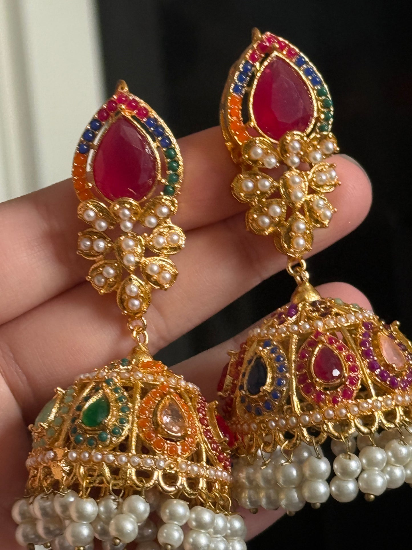 Abru - Jhumke 14 colours available