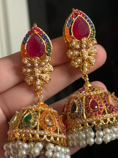 Abru - Jhumke 14 colours available