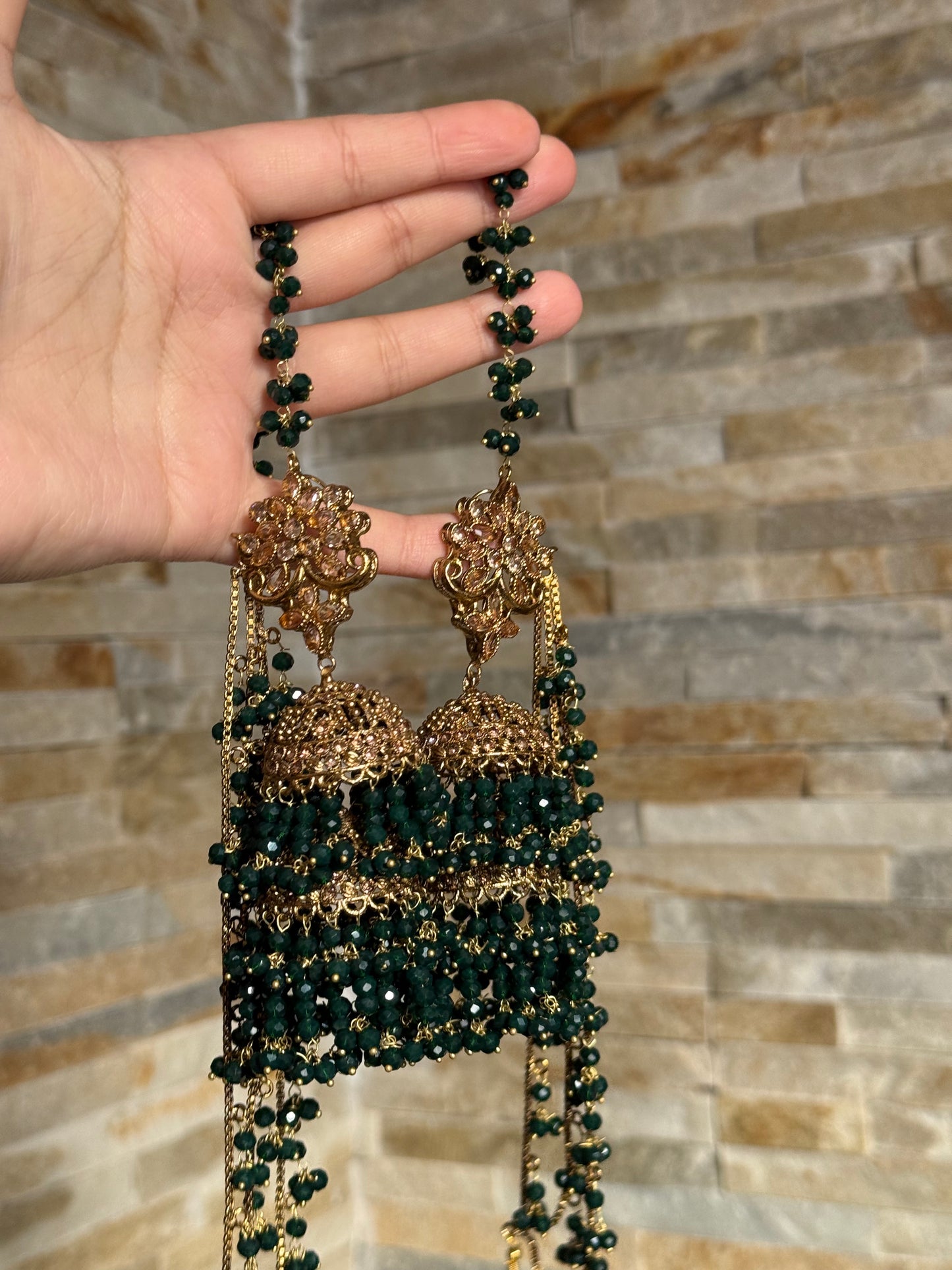 DUA - Sahara Jhumke with tikka | available in 20 colours