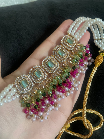 Hania – Choker-Set in 15 atemberaubenden Farben!