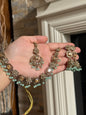 WAFA - Necklace set with jhumke and tikka | available in 10 colours
