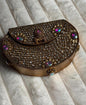 Kundan clutch bags | with chain available in 13 colours