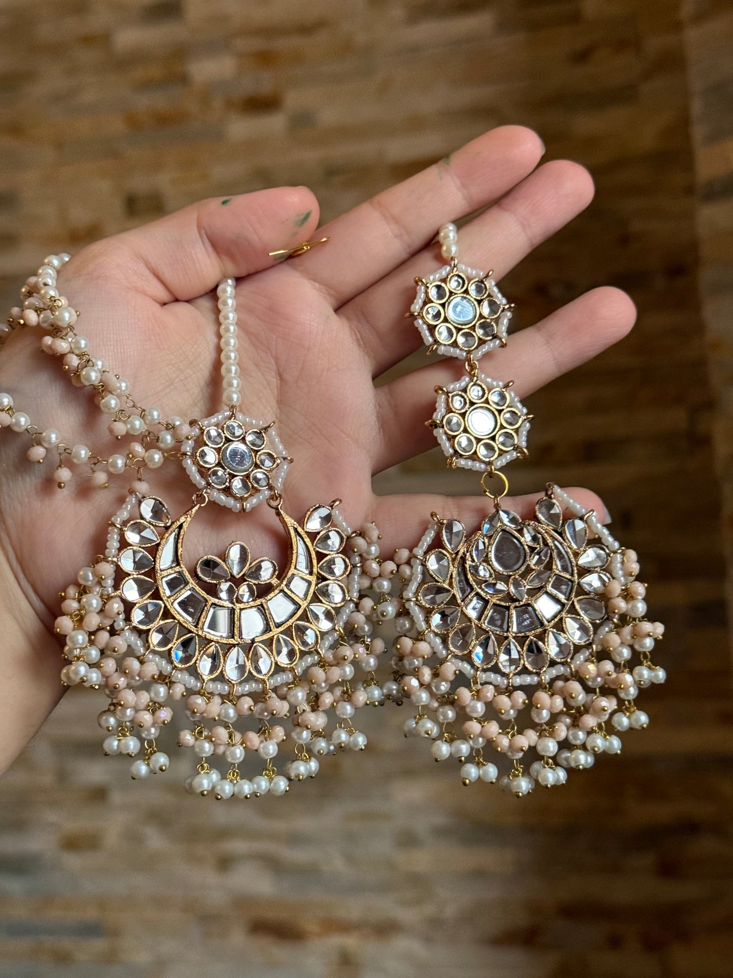 NEHILL - Sahara Earrings with TIKKA | available in 12 colours