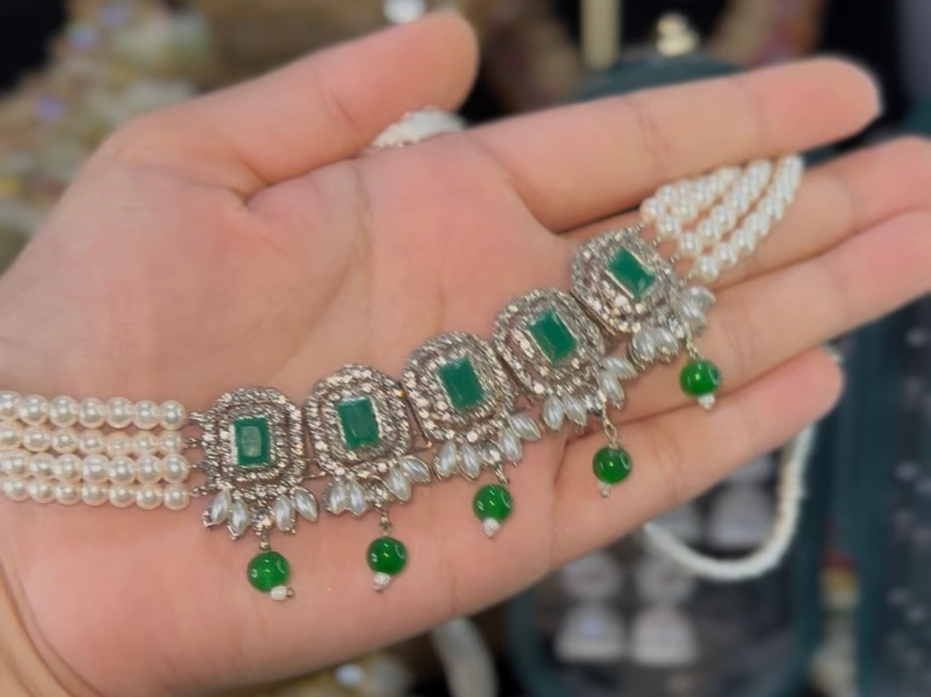 Afreen - Small choker set 11 Colours available