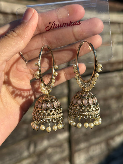 Hala - Bali jhumke 11 colours available