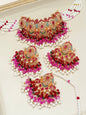 MARJAAN - Choker set with Earrings & Tikka | available in 10 colours