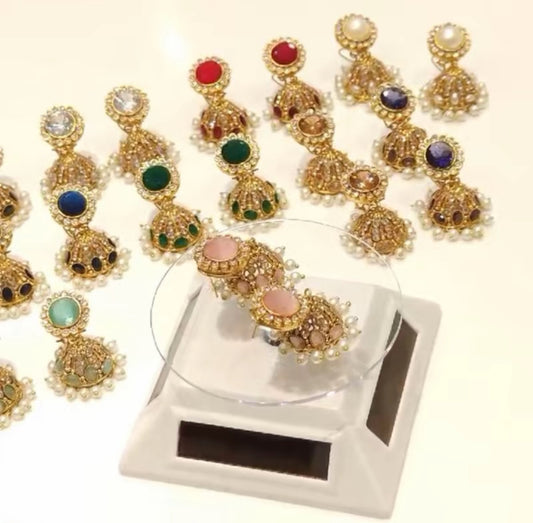 Small jhumke 12 colours available