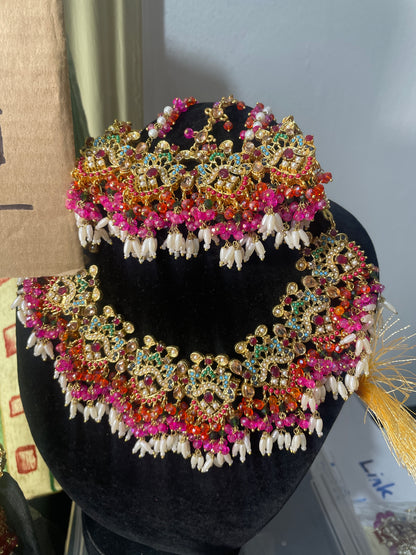 Hina - Bridal set | 3 colours available